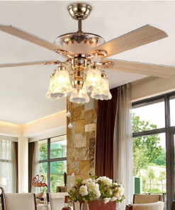 Quạt trần cánh gỗ