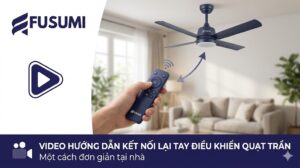 Video hướng dẫn kết nối lại tay điều khiển quạt trần một cách đơn giản tại nhà